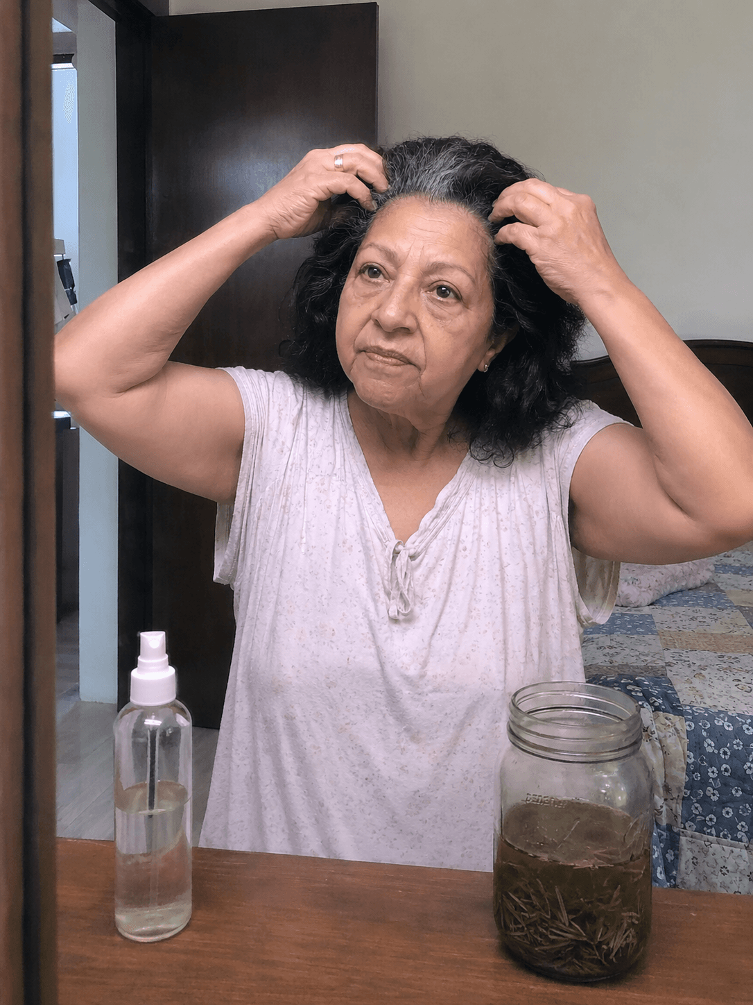 Ana María L. con su guía